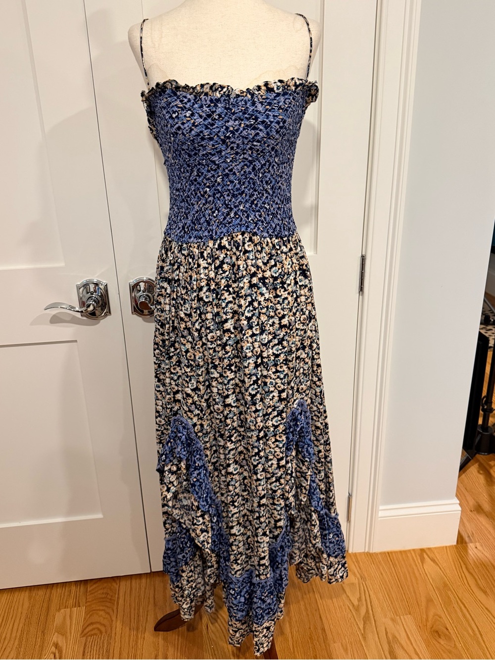 Free People Blue Floral Maxi Dress - Picture 6 of 15